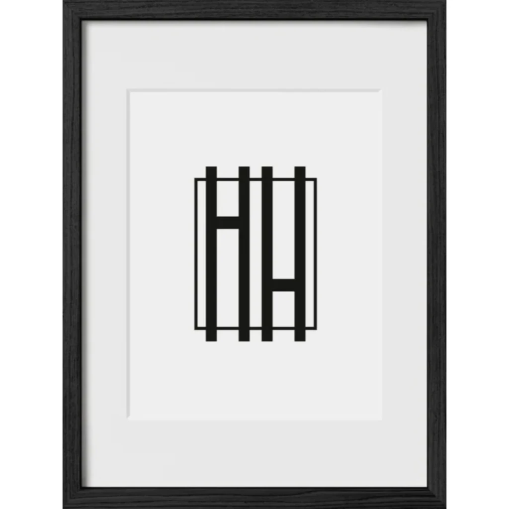 Haus and Hues Set of 12 Gallery Frames - No Matting - Frames Only, No Printing
