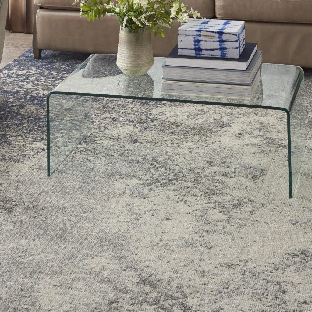 HomeRoots Abstract Area Rug