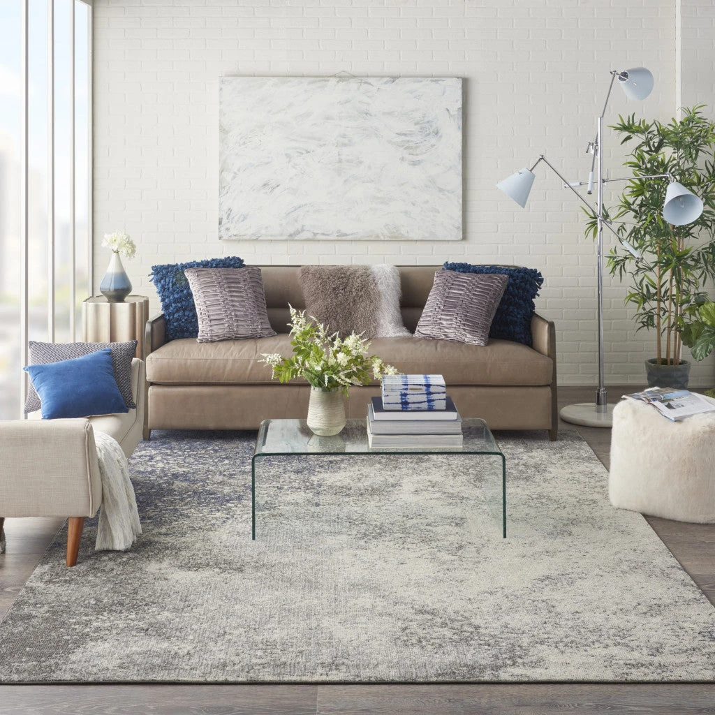 HomeRoots Abstract Area Rug