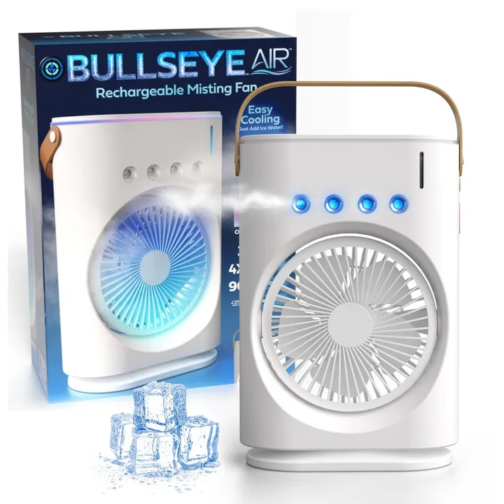 Bell + Howell Bullseye Air Cool Misting Fan
