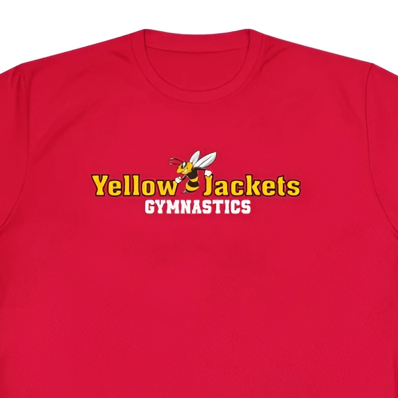 Bear Grips Unisex Performance Long Sleeve - Yellow Jackets Gymnastics