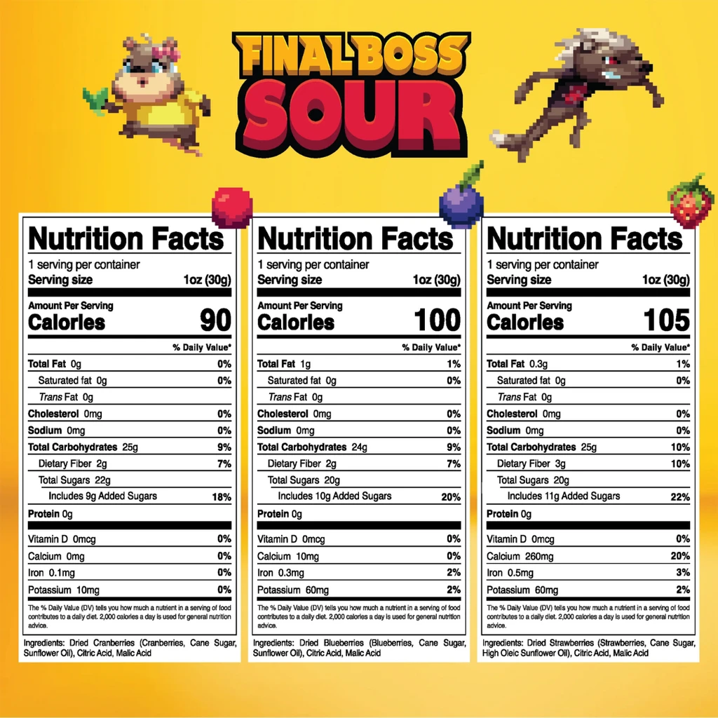 Final Boss Sour VIP Berry Sampler (18 Pack)