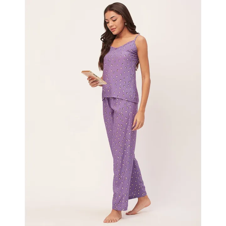 Moomaya Spaghetti Strap Pajama Set