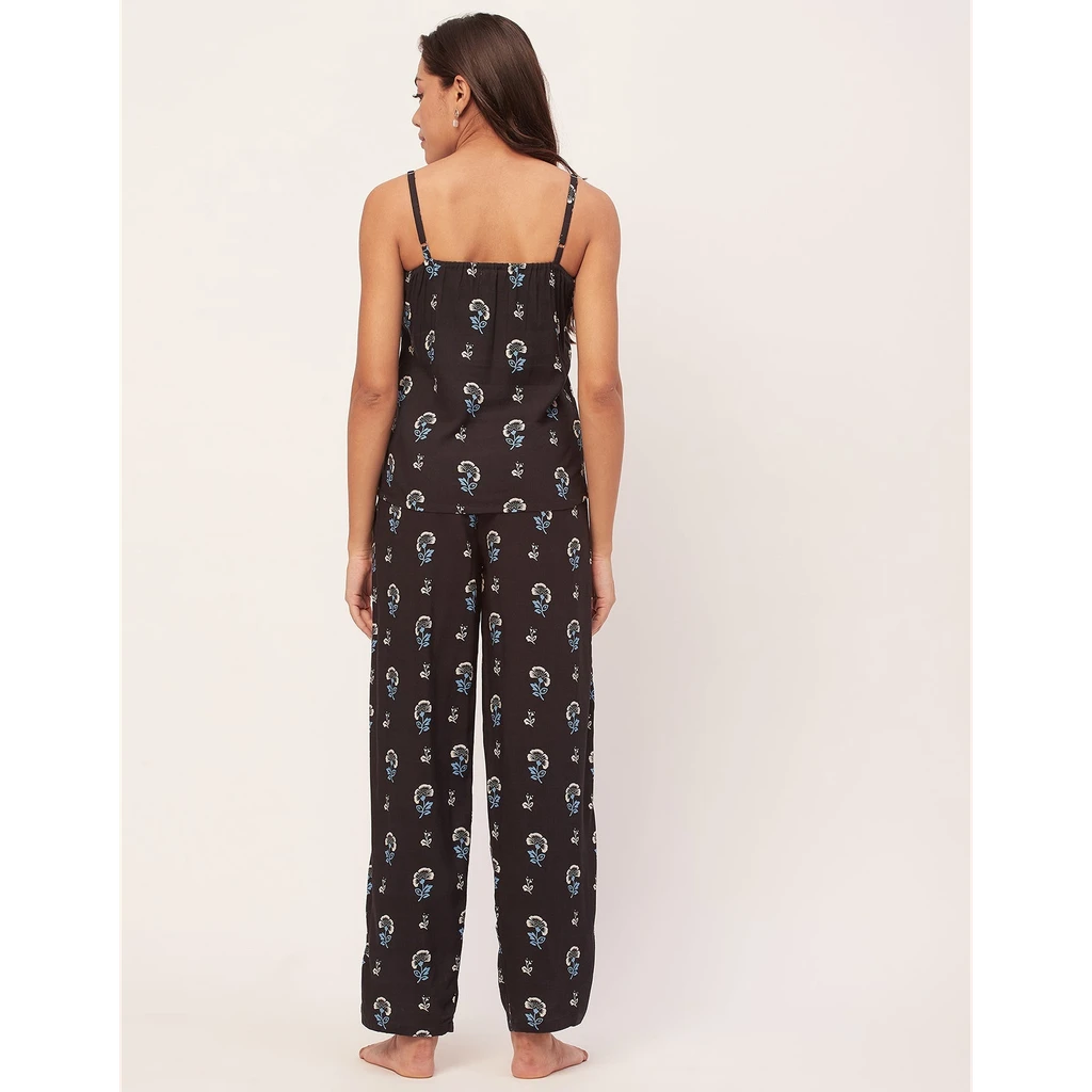 Moomaya Spaghetti Strap Pajama Set