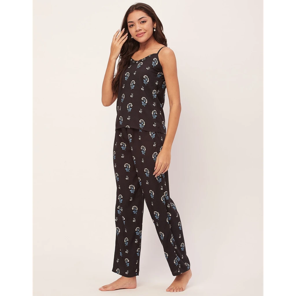 Moomaya Spaghetti Strap Pajama Set