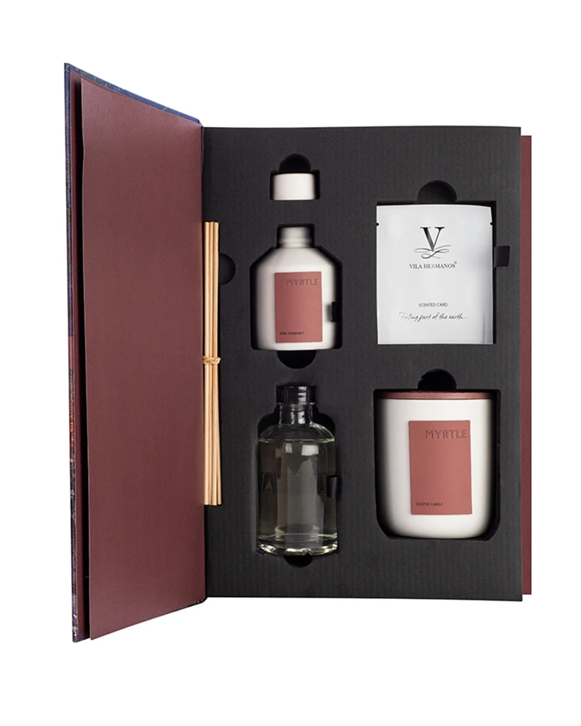 Vila Hermanos Candle Gift Set Organic Ceramica Candle & Diffuser