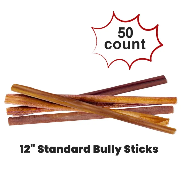 Petpuro 12-Inch Standard Bully Sticks