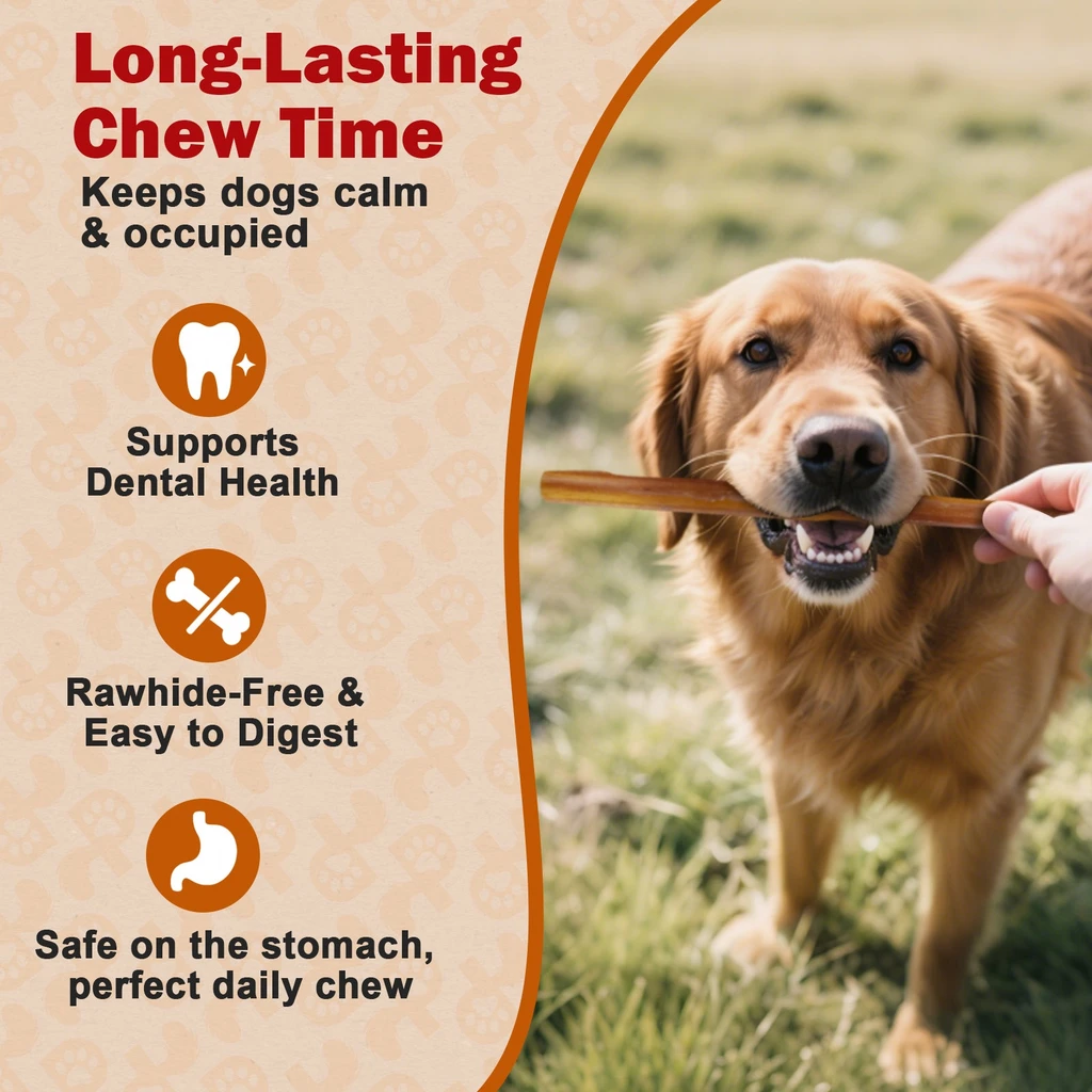 Petpuro 12-Inch Standard Bully Sticks