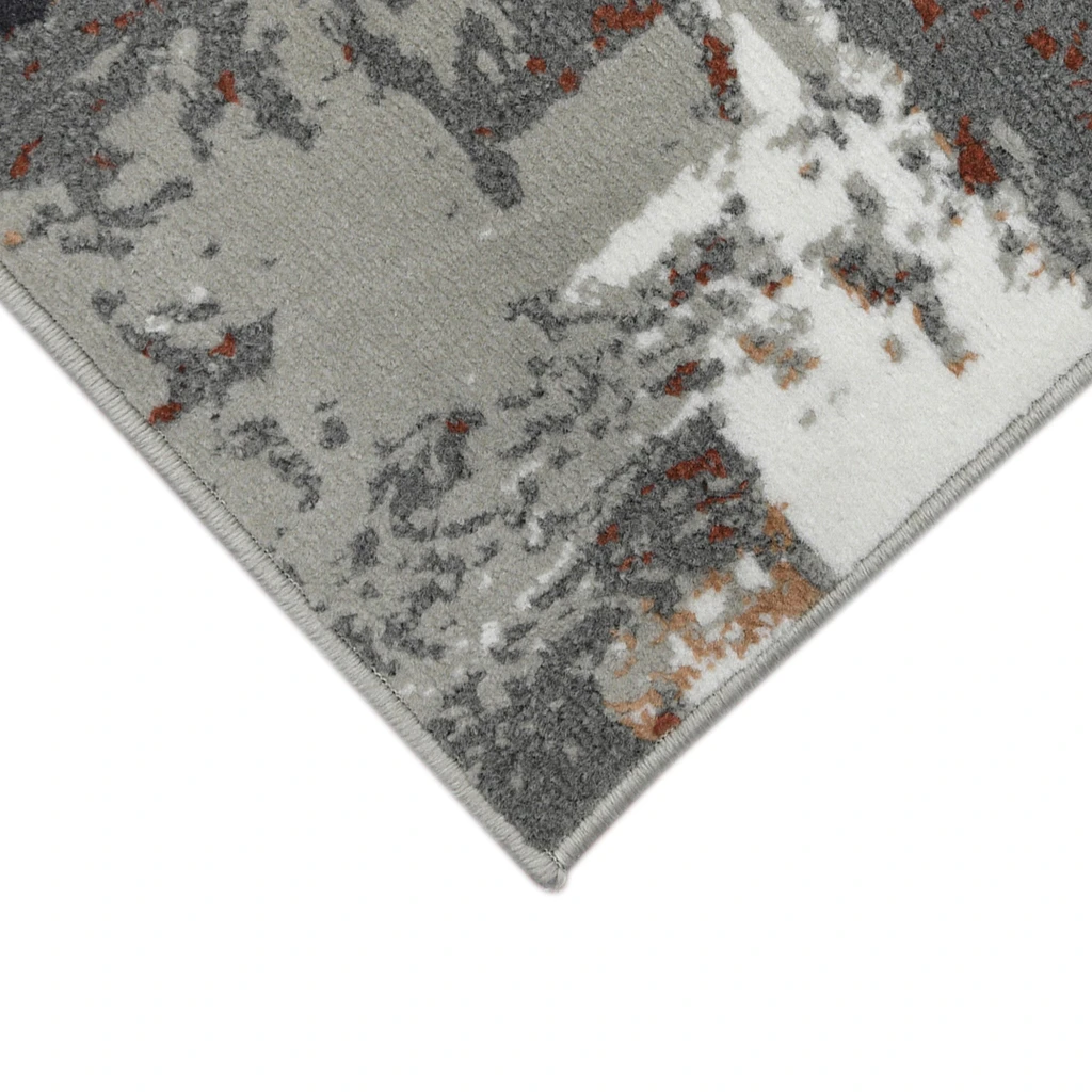 HomeRoots Abstract Power Loom Area Rug
