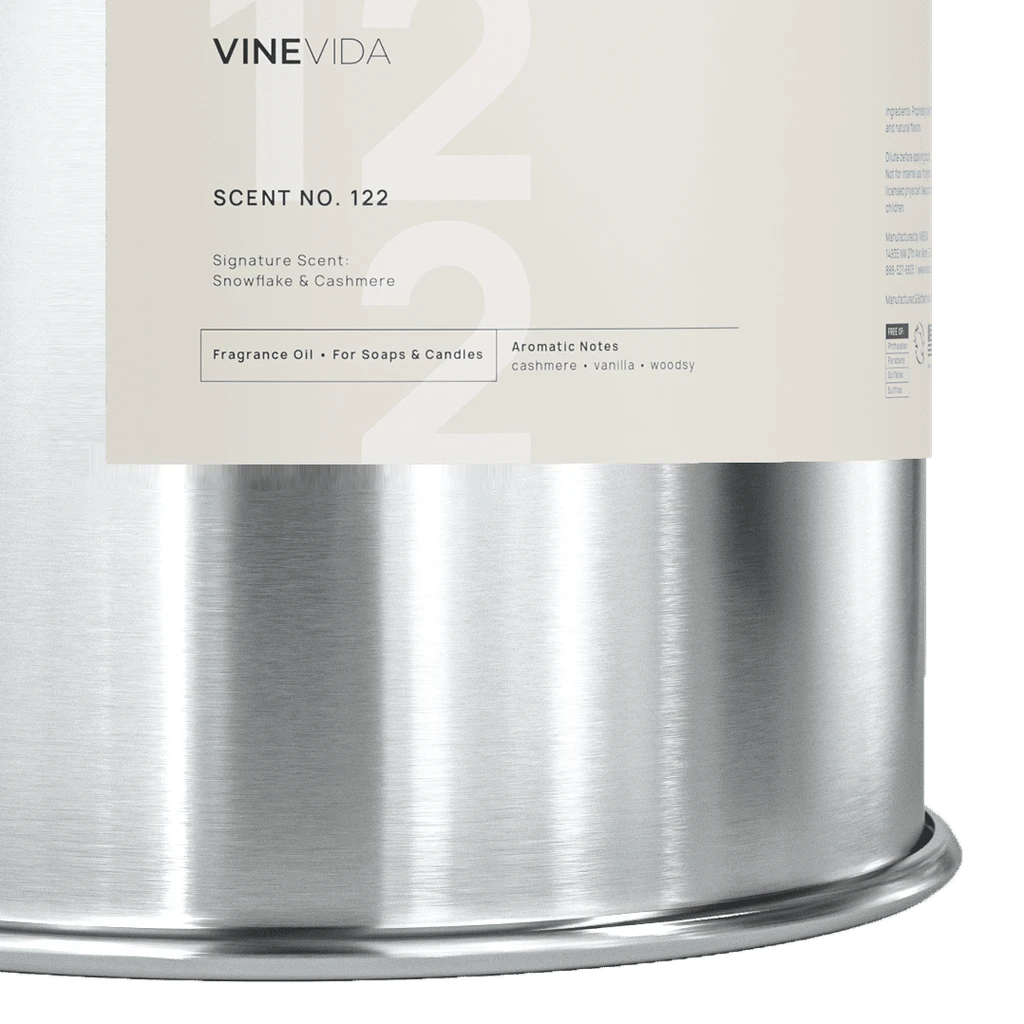 VINEVIDA NO. 122 - Snowflake & Cashmere - Fragrance Oil For Soaps & Candles