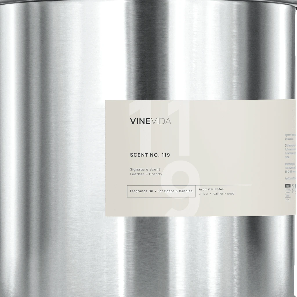 VINEVIDA NO. 119 - Leather & Brandy - Fragrance Oil For Soaps & Candles