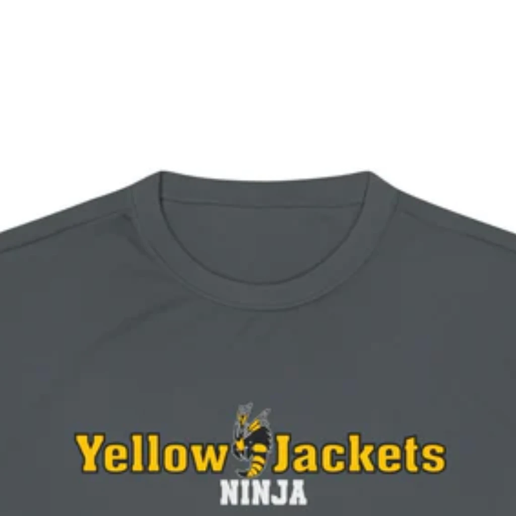 Bear Grips Moisture-Wicking Performance Tee - Yellow Jackets Ninja