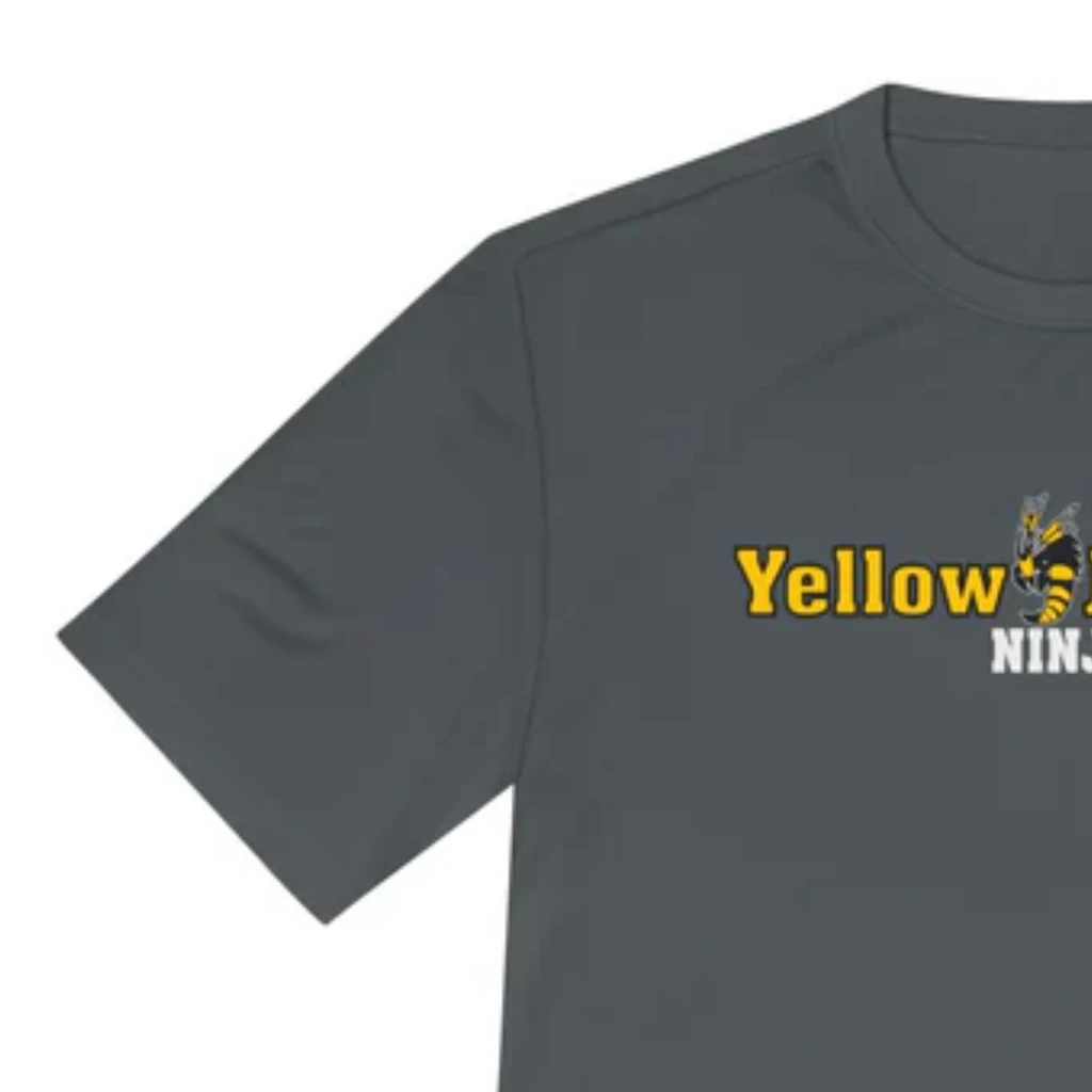 Bear Grips Moisture-Wicking Performance Tee - Yellow Jackets Ninja