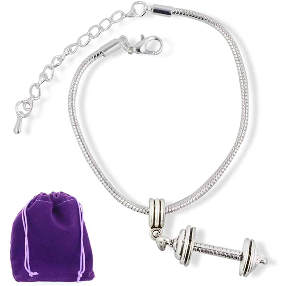 Dave The Bunny Dumbbell Bracelet Jewelry