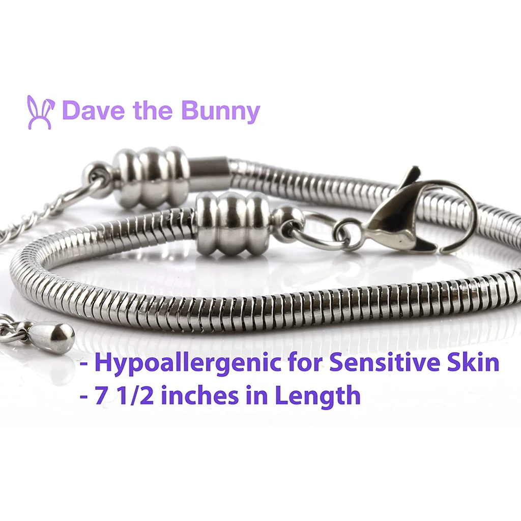 Dave The Bunny Dumbbell Bracelet Jewelry