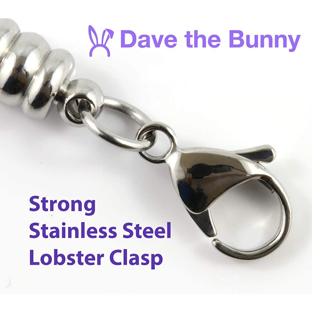 Dave The Bunny Dumbbell Bracelet Jewelry