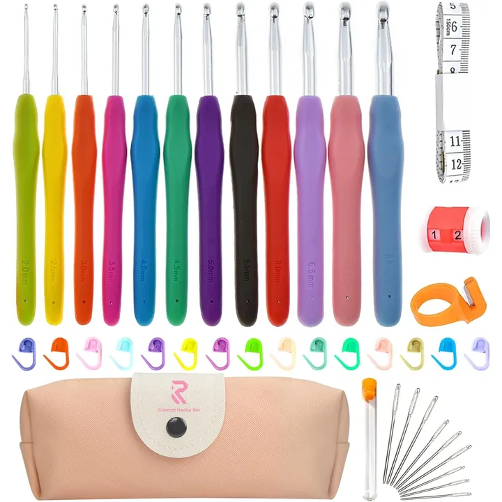 Loomini Learning Crochet Hooks Set