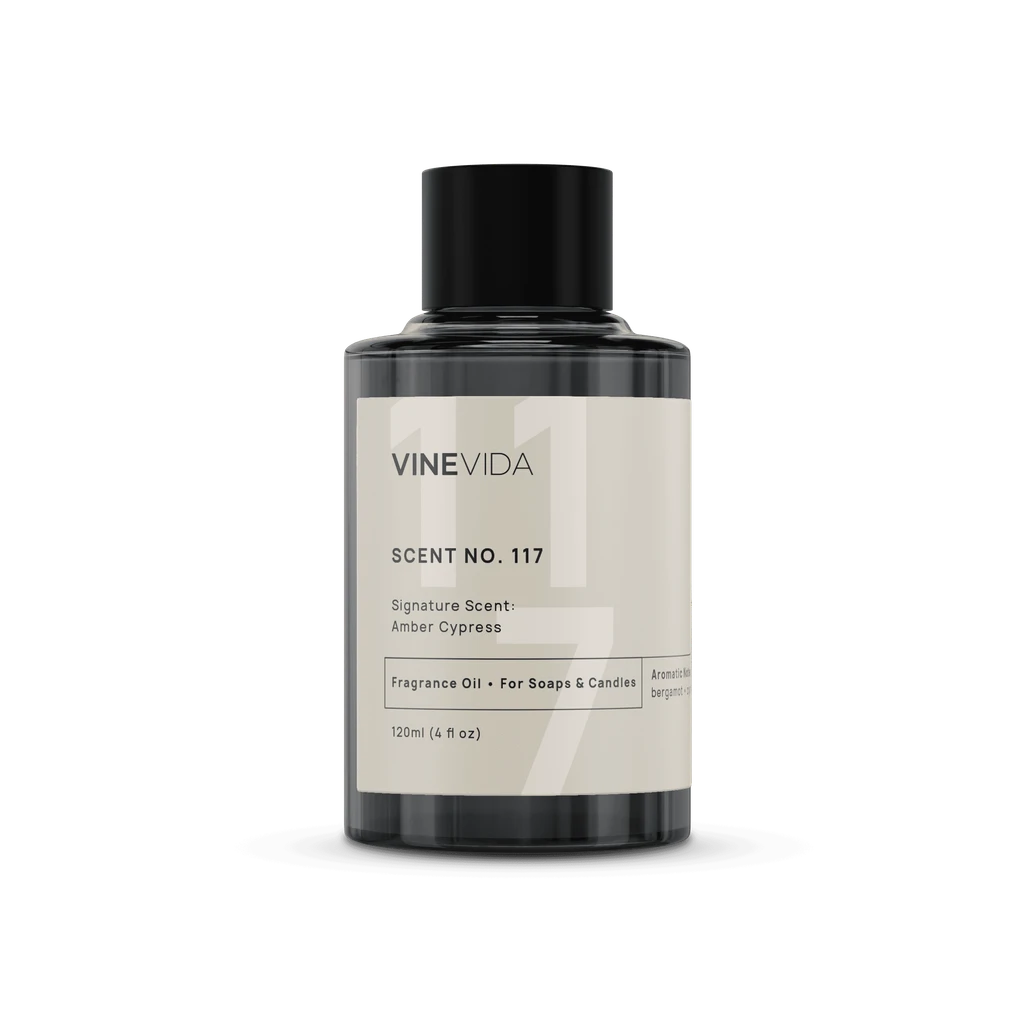 VINEVIDA No. 117 - Amber Cypress Fragrance Oil For Soaps & Candles