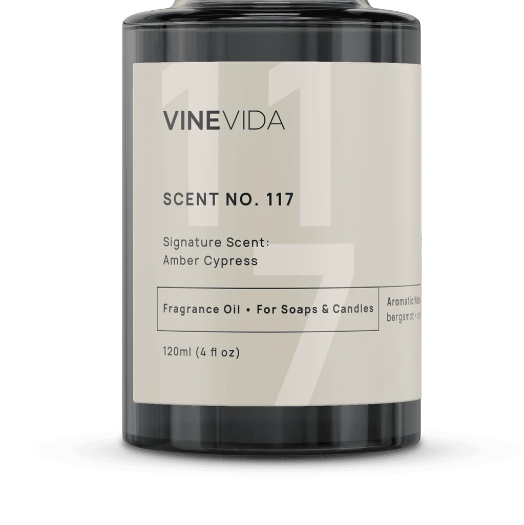 VINEVIDA No. 117 - Amber Cypress Fragrance Oil For Soaps & Candles