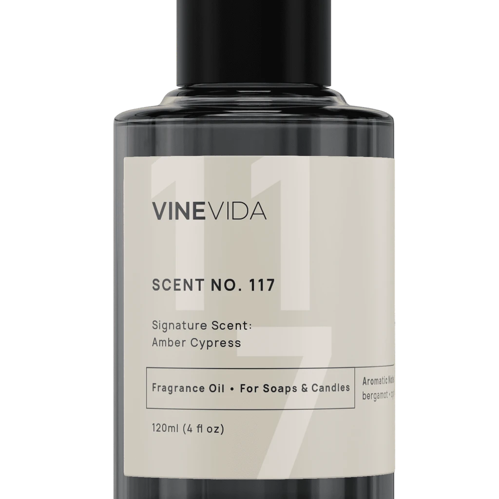 VINEVIDA No. 117 - Amber Cypress Fragrance Oil For Soaps & Candles