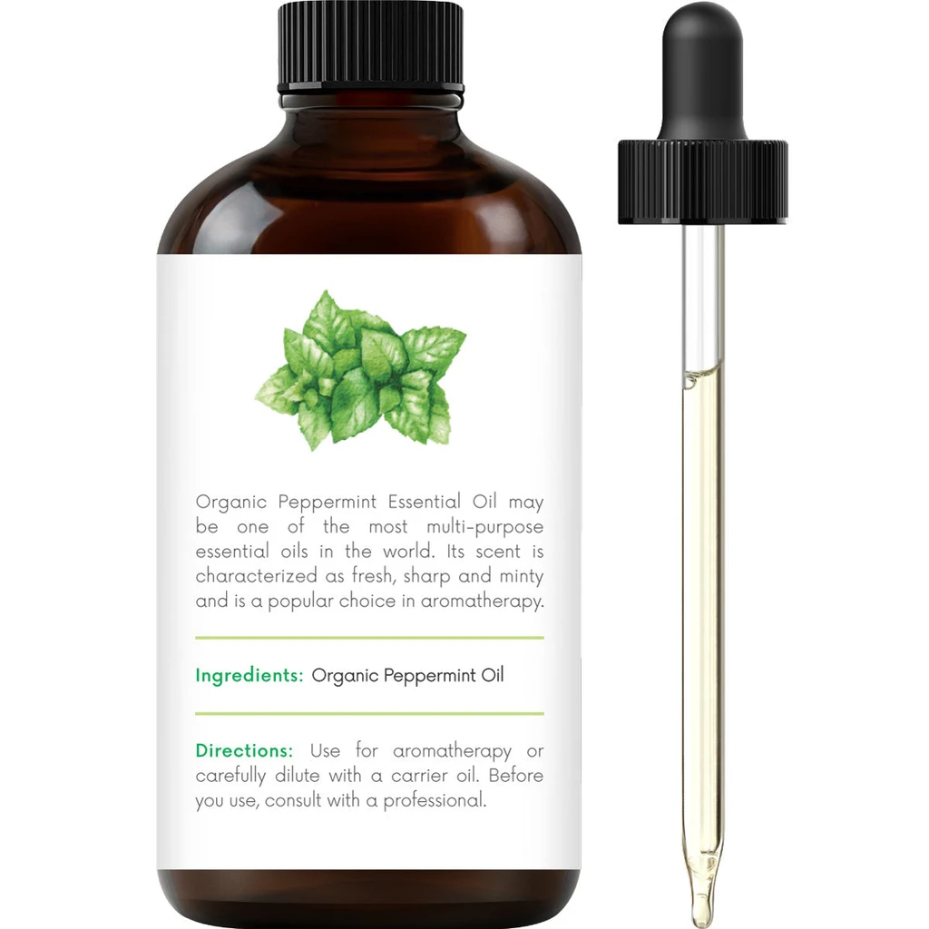 Handcraft Blends Handcraft Organic Peppermint Essential Oil - 100% Pure & Natural