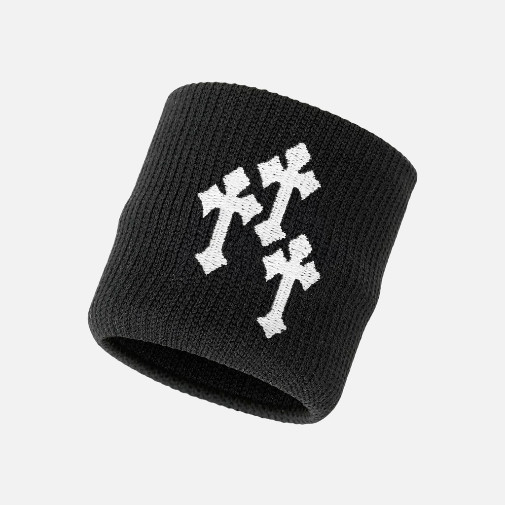 SLEEFS Gothic Crosses Drip Wristband