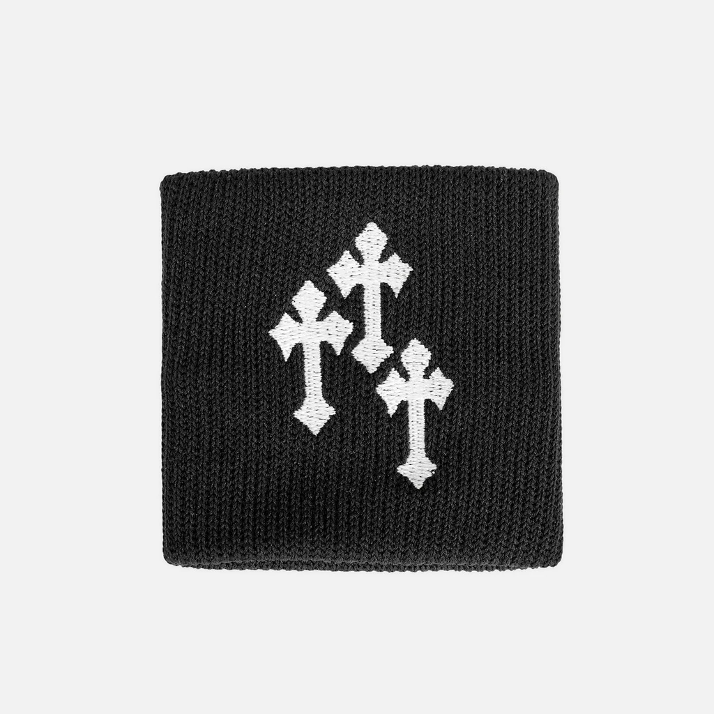 SLEEFS Gothic Crosses Drip Wristband
