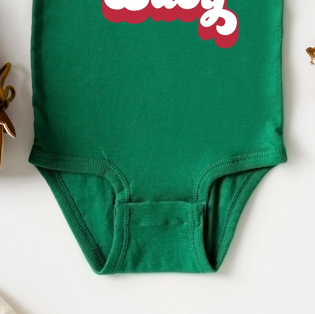 The Juniper Shop Santa Baby | Baby Graphic Short Sleeve Onesie