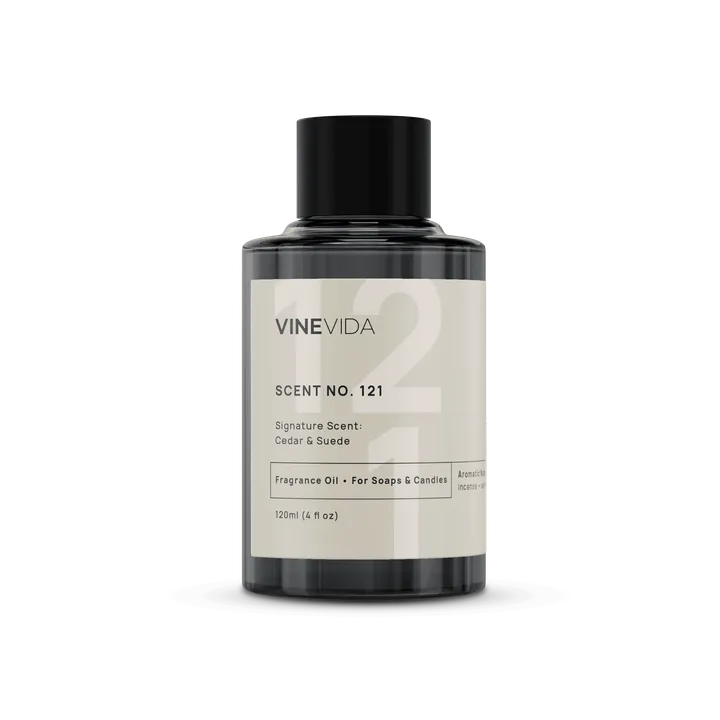 VINEVIDA N0. 121 - Cedar & Suede - Fragrance Oil For Soaps & Candles
