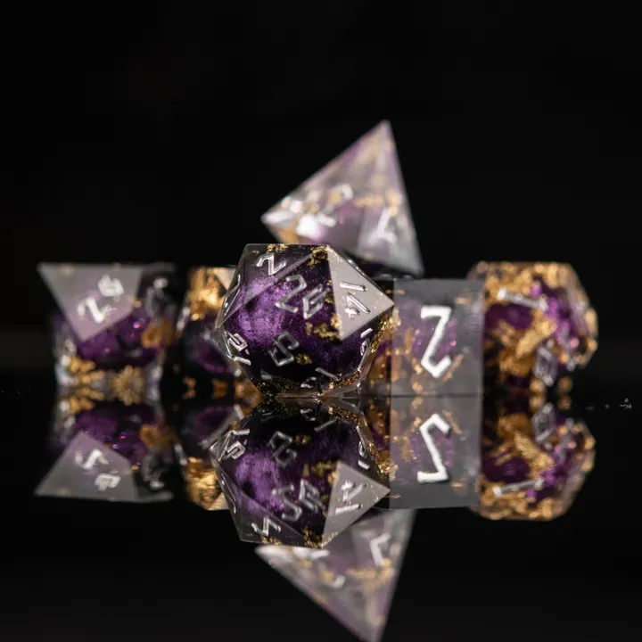 Misty Mountain Gaming Royal Guard Liquid Core Dice Set