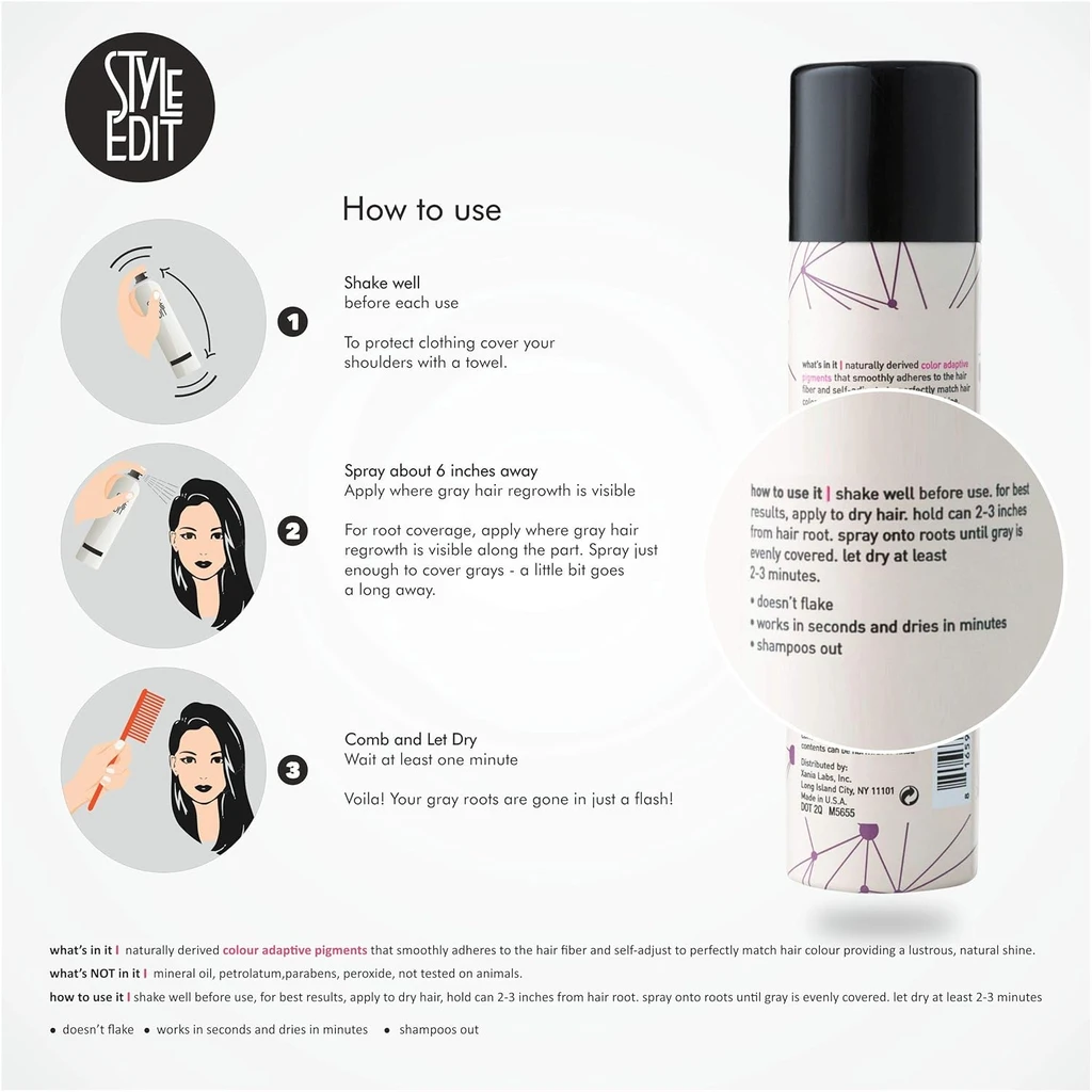 Style Edit Root Concealer Touch Up Spray