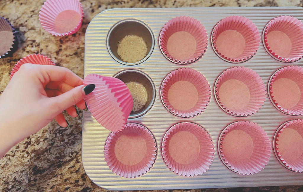 BāKIT Box New: Confetti Birthday Cupcakes Activity Kit + Candles and Liners