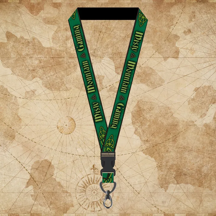 Misty Mountain Gaming Celtic Lanyard – Dice Around The World Collection