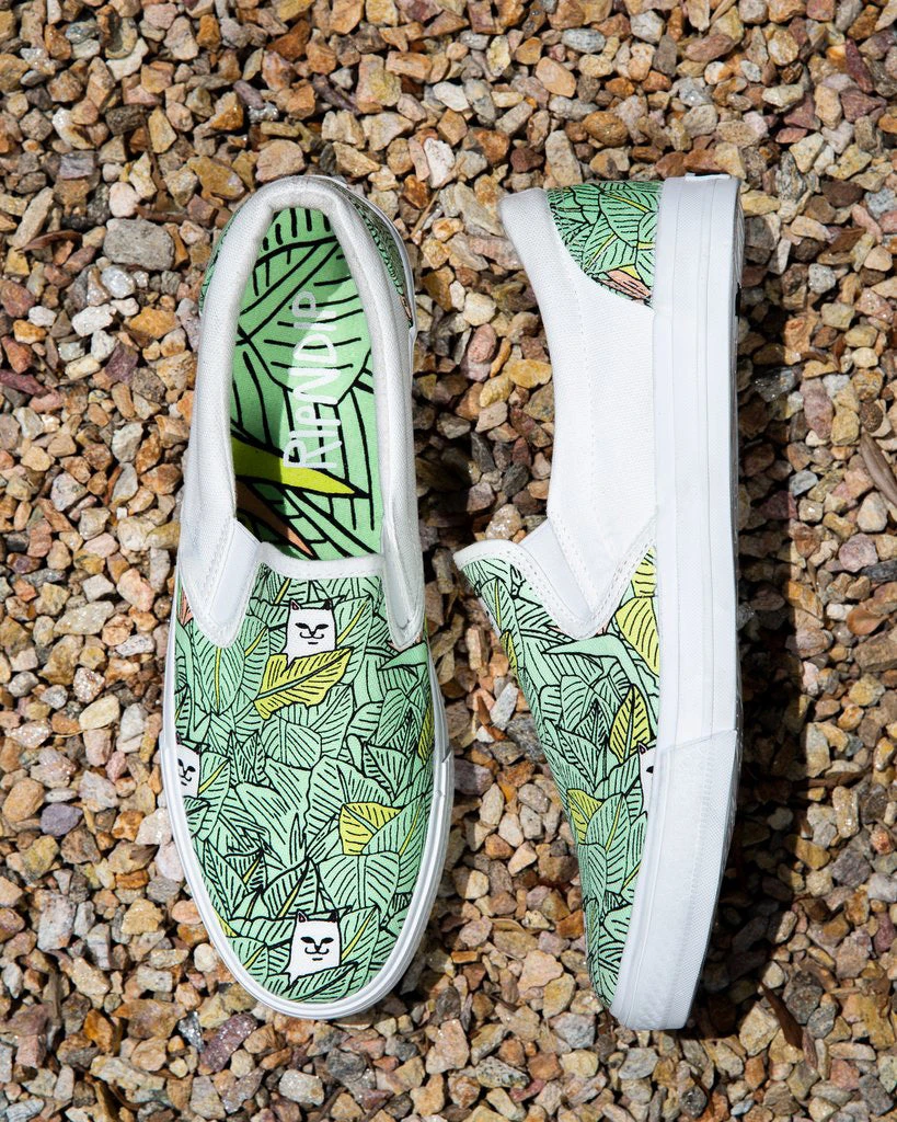 RIPNDIP Nermal Leaf Slip Ons