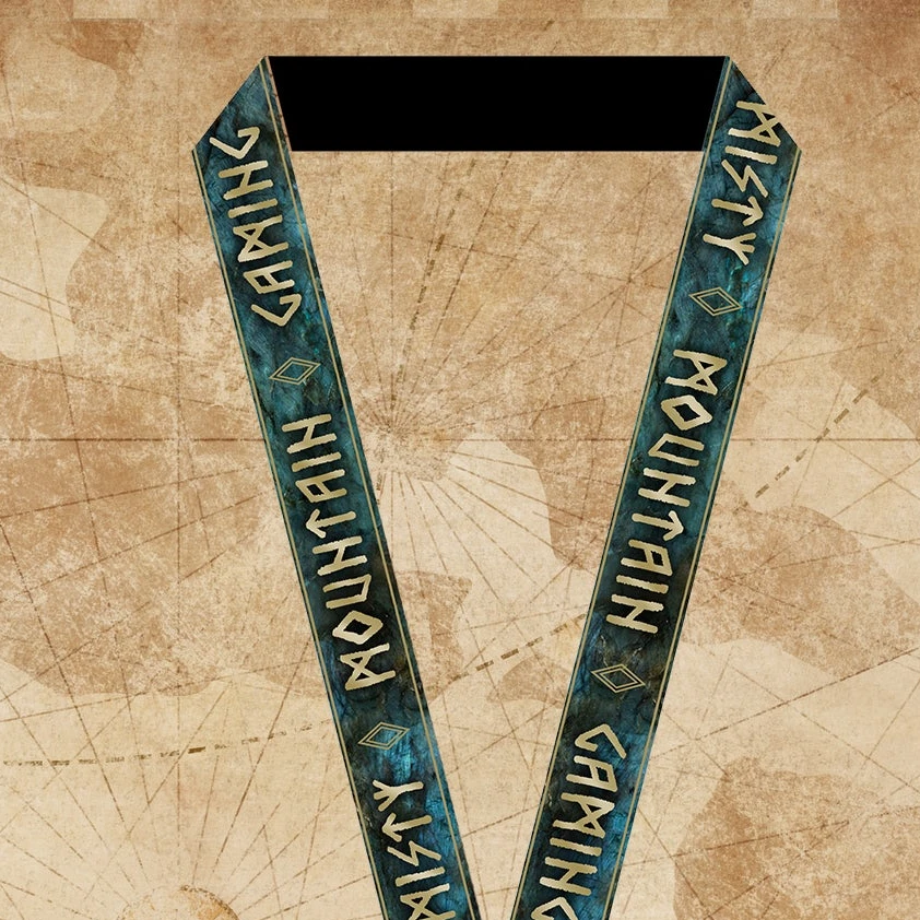 Misty Mountain Gaming Nordic Lanyard - Dice Around The World Collection