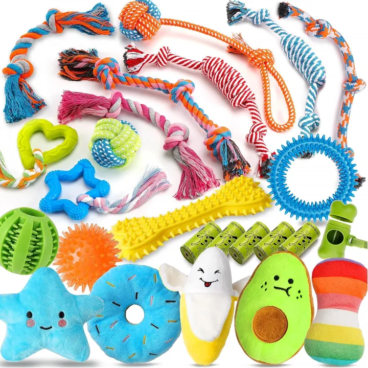 Krediz Luxury Dog Chew Toys for Teething & Playtime