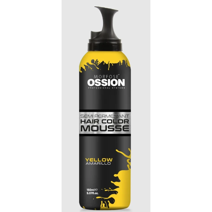 Morfose Ossion Hair Color Mousse Yellow