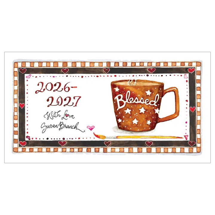 TF Publishing 2026-2027 Susan Branch Small Monthly Pocket Planner