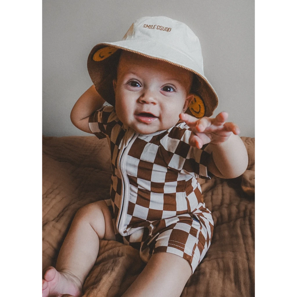 Little Trouble Checker Shorties