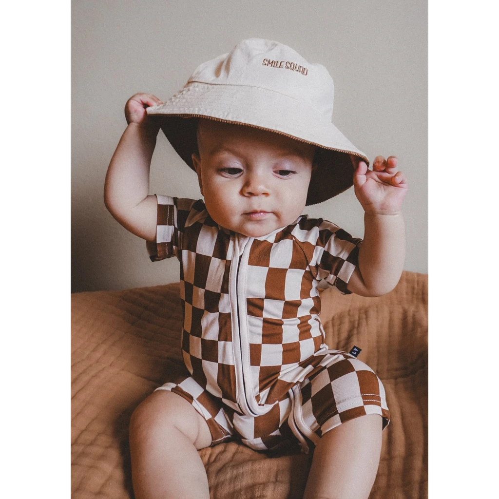 Little Trouble Checker Shorties