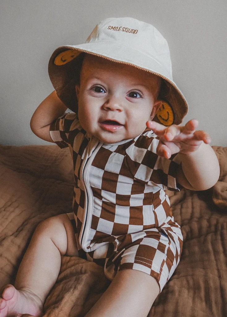 Little Trouble Checker Shorties