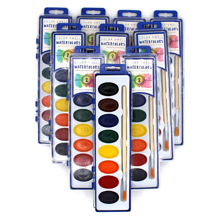 Color Swell Color Swell Bulk Watercolors - 10 Pack