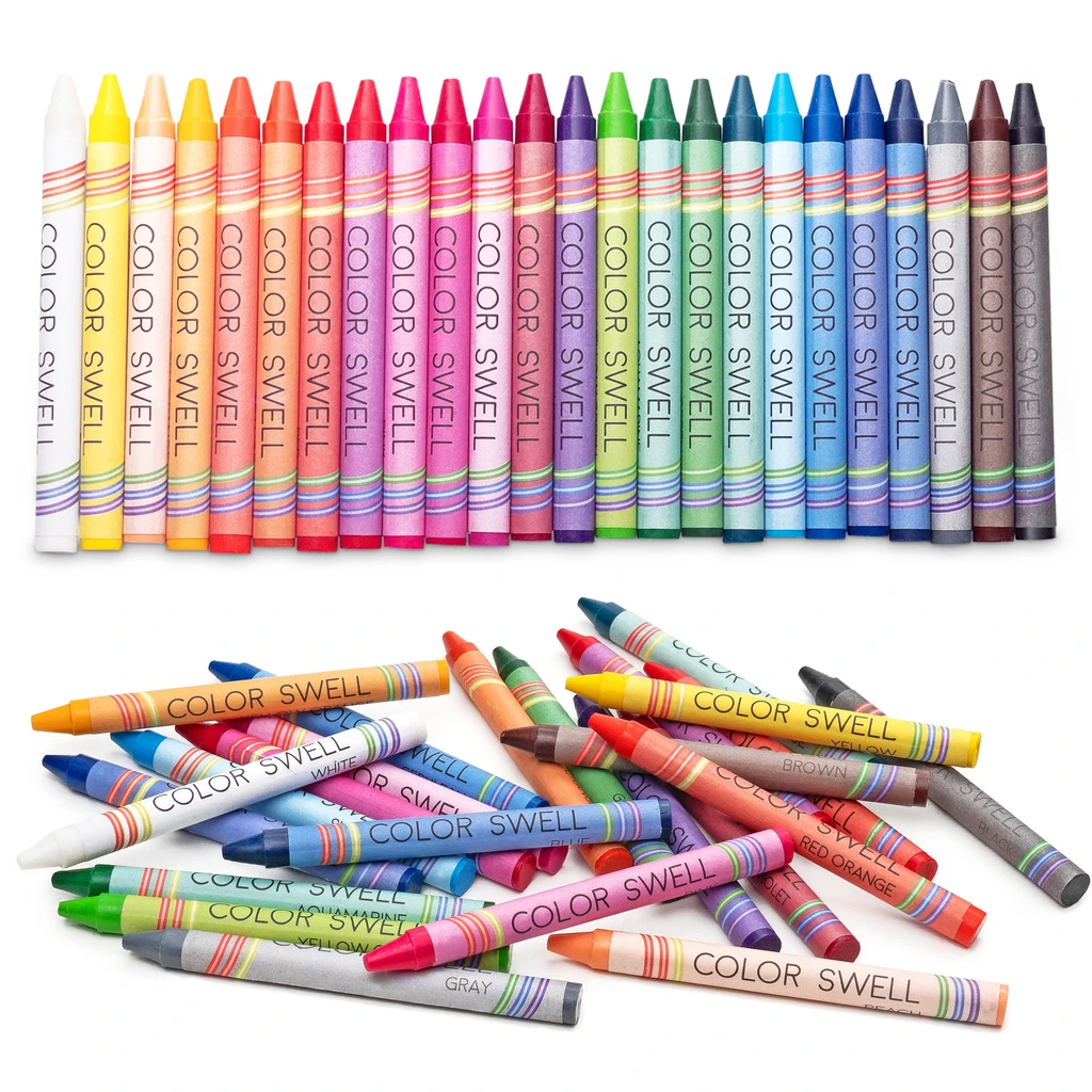Color Swell Color Swell Crayons - 18 Pack, 24 Crayons per Pack