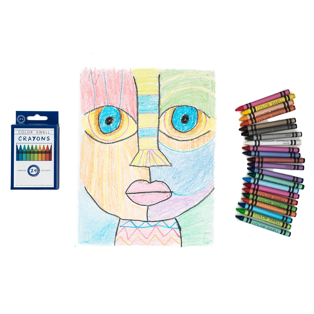 Color Swell Color Swell Crayons - 24 Crayons per Pack