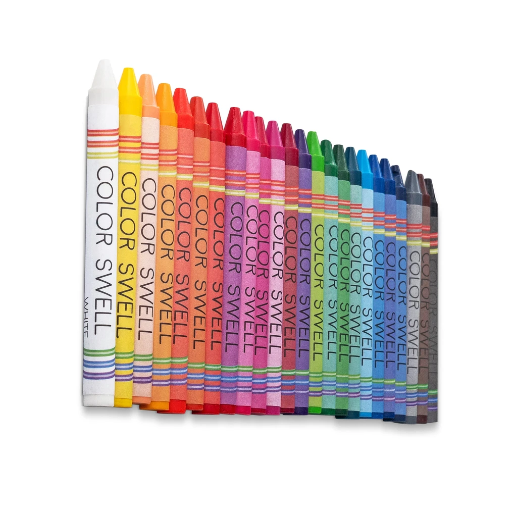 Color Swell Color Swell Wax Crayons - 6 Pack