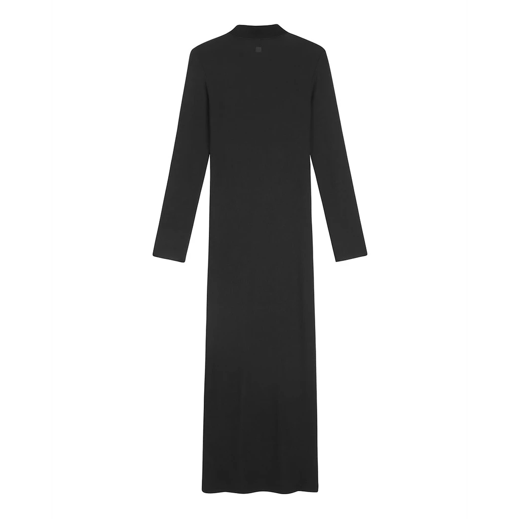 Magnlens Polo Rachel Rib Maxi Dress
