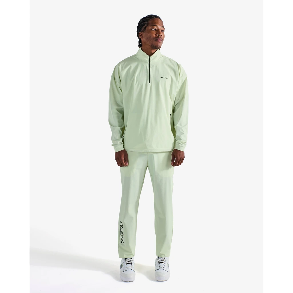 Malbon Golf PERFORMANCE QUARTER ZIP SHELL PULLOVER