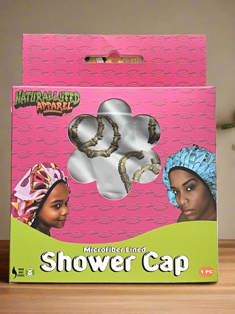 Naturallyfed apparel Roun-Da-Way Shower cap