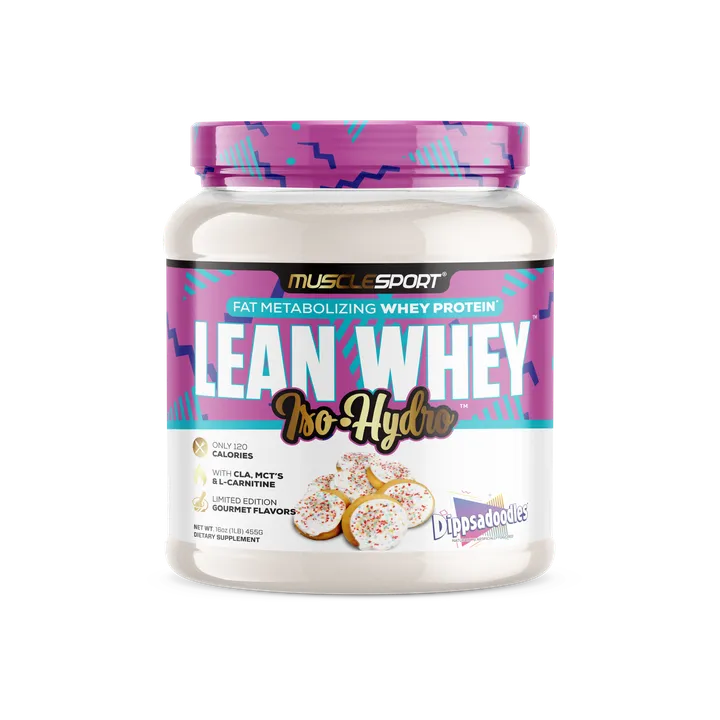 MuscleSport Lean Whey Iso Hydro Gourmet Protein
