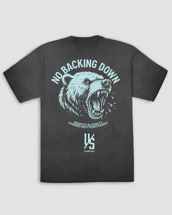Uxo Supplements No Backing Down Oversized Tee